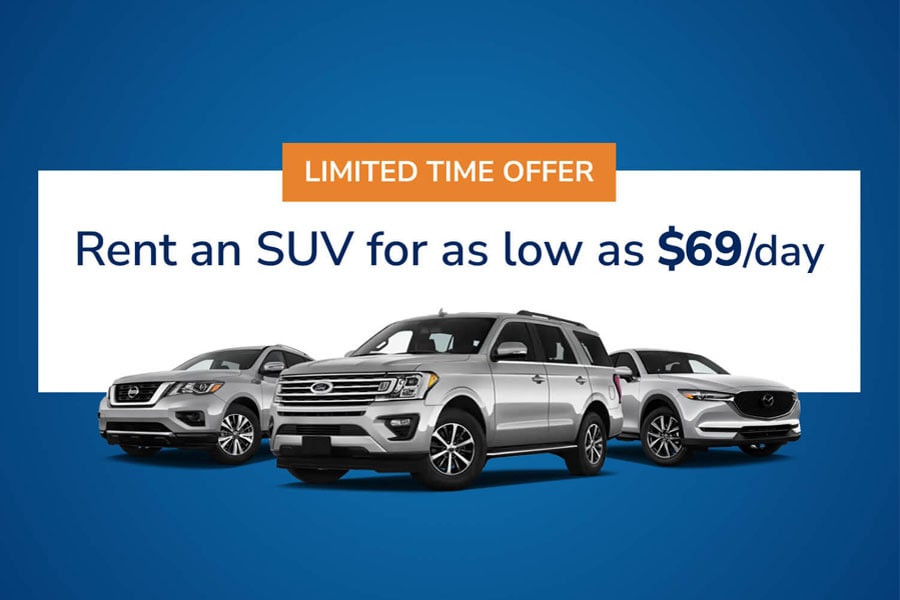 Limited Time SUV Offer