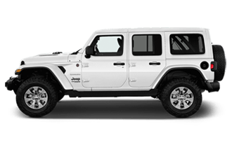 2021 jeep wrangler unlimited sahara 4wd suv white